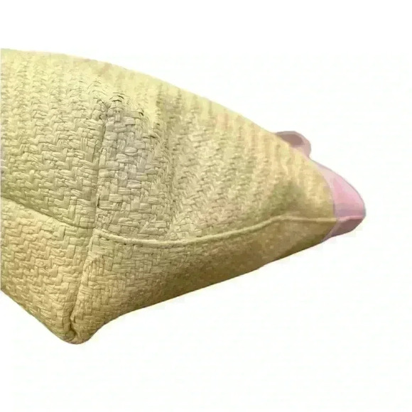 Ted Baker Magdar Magnolia Eyelet Raffia Medium Tote Bag - Picture 7 of 11